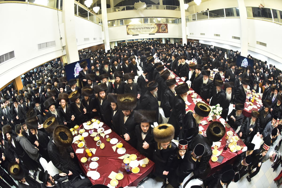 בנדבורנה ציינו את הילולת הרבי זיע"א בשילוב מעמד סיום הש"ס