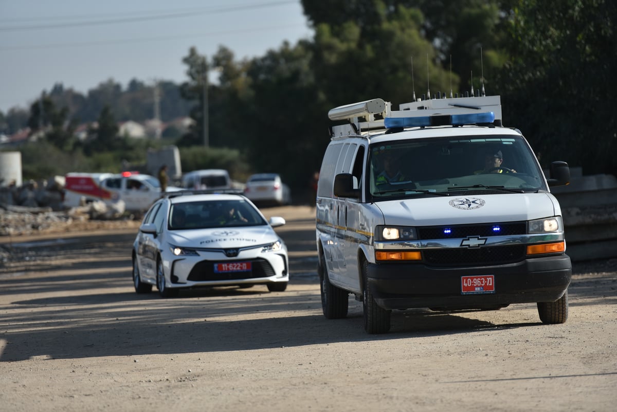 כוחות הביטחון תרגלו רעידת אדמה • תיעוד