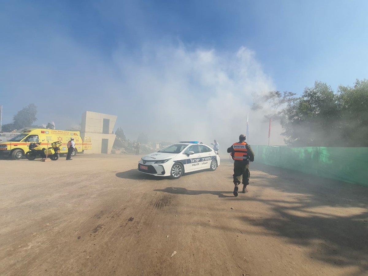 כוחות הביטחון תרגלו רעידת אדמה • תיעוד