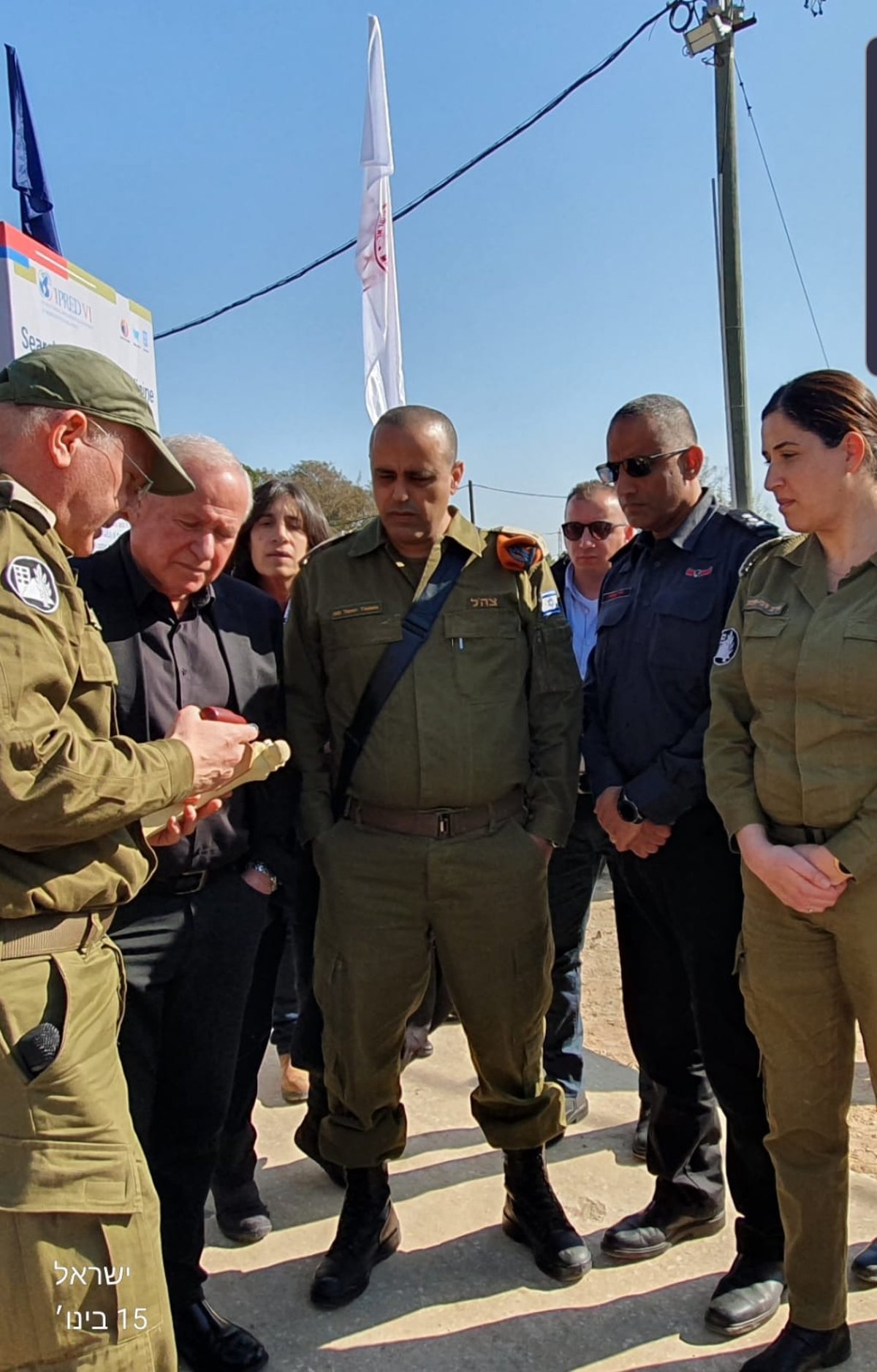 כוחות הביטחון תרגלו רעידת אדמה • תיעוד