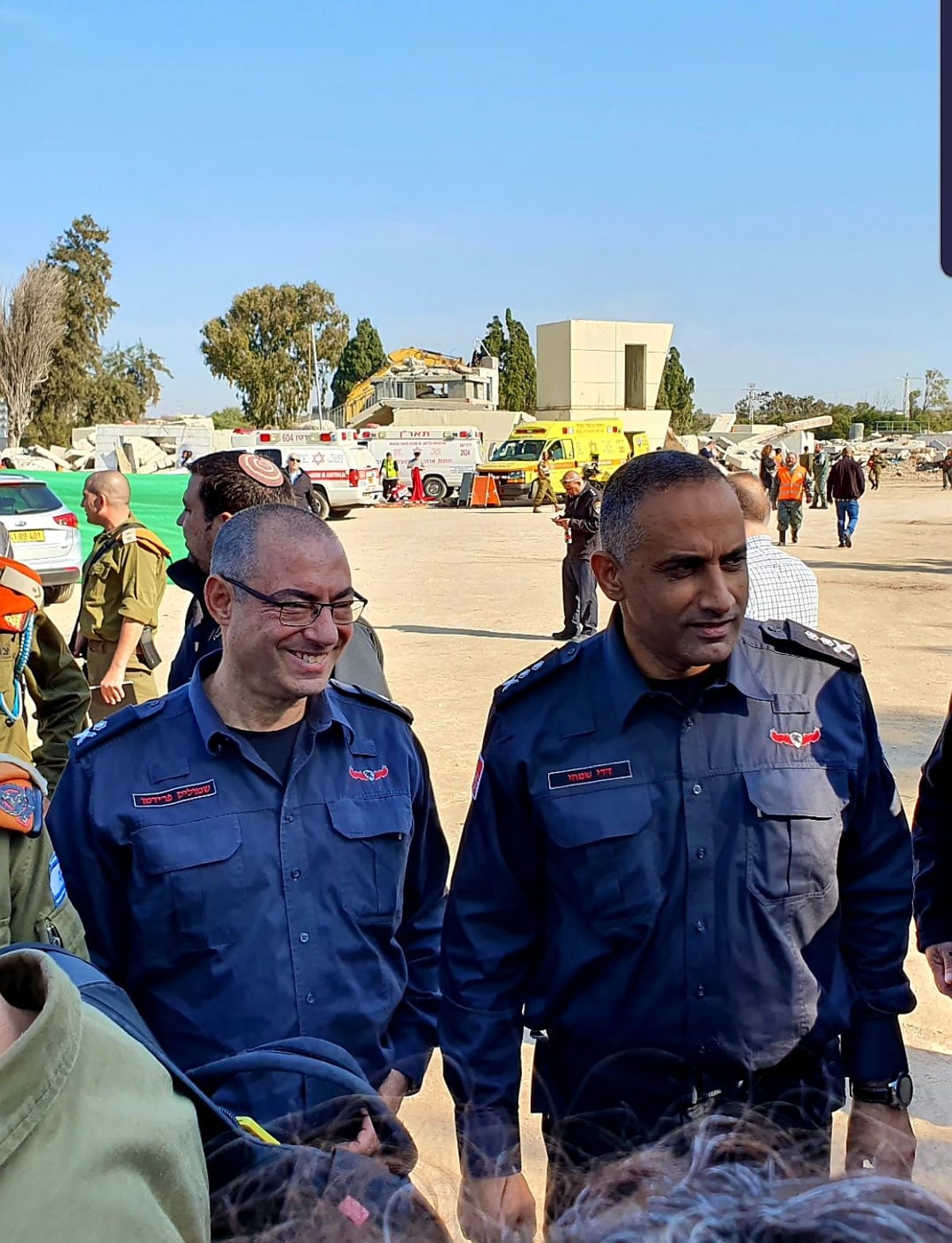 כוחות הביטחון תרגלו רעידת אדמה • תיעוד