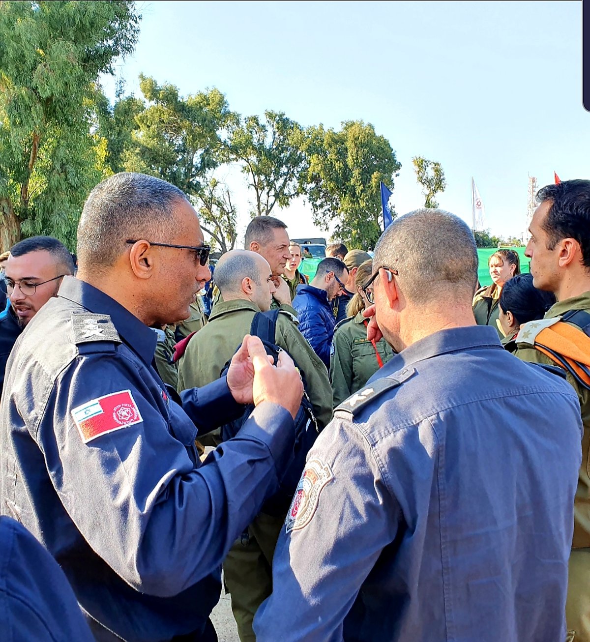 כוחות הביטחון תרגלו רעידת אדמה • תיעוד