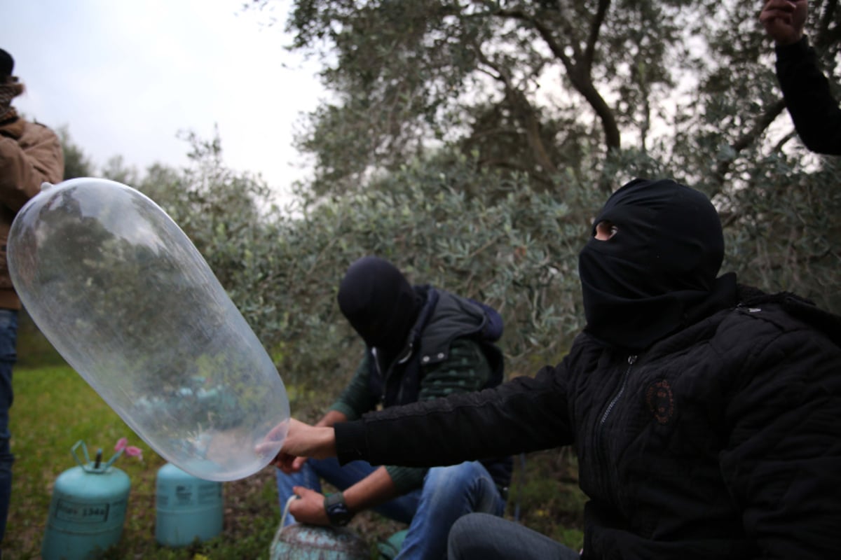 חידוש שיגור בלוני התבערה: מבט מרצועת עזה