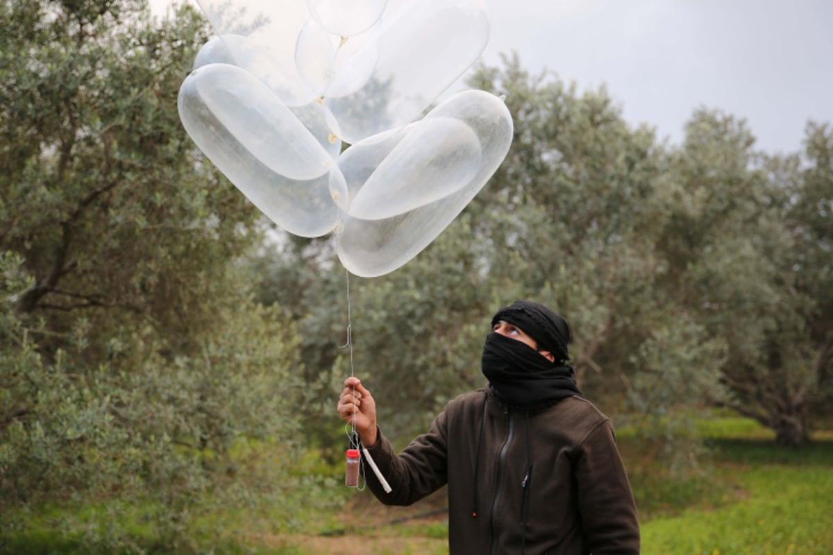 חידוש שיגור בלוני התבערה: מבט מרצועת עזה