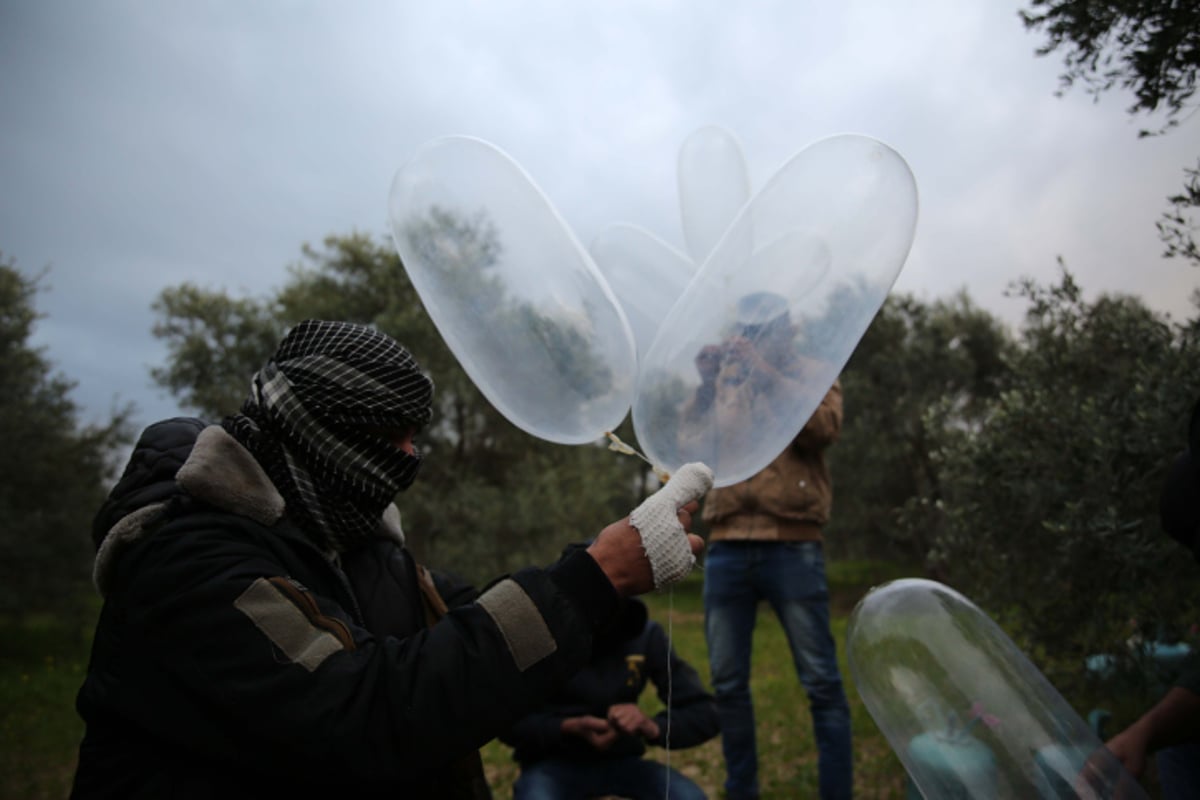 חידוש שיגור בלוני התבערה: מבט מרצועת עזה