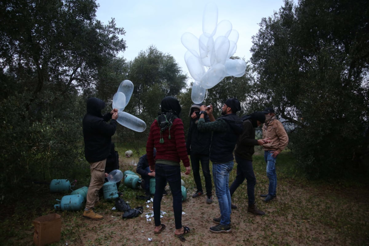 חידוש שיגור בלוני התבערה: מבט מרצועת עזה