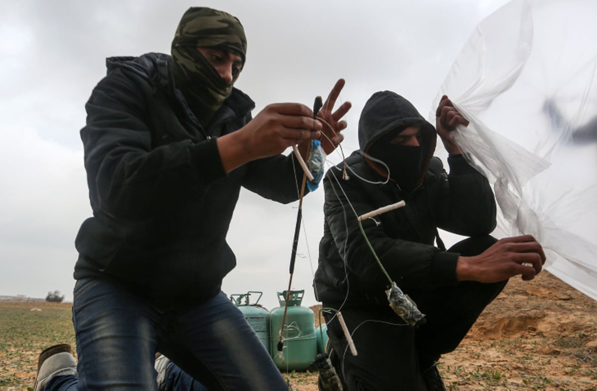 חידוש שיגור בלוני התבערה: מבט מרצועת עזה