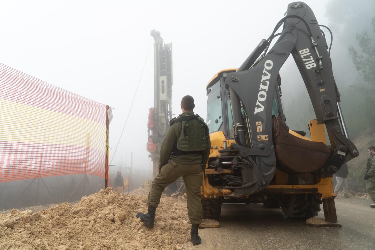 צפו: כך פועל צה"ל לגילוי ומניעת מנהרות חיזבאללה בצפון