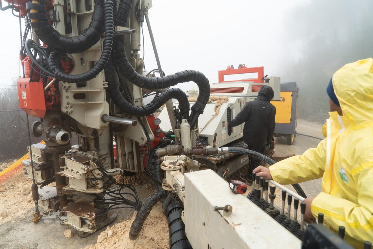 צפו: כך פועל צה"ל לגילוי ומניעת מנהרות חיזבאללה בצפון