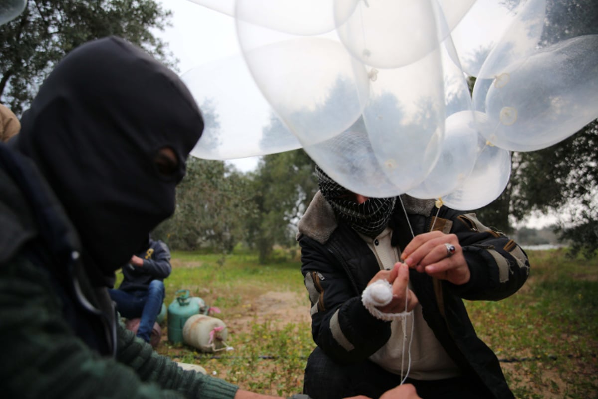 בלון תבערה התפוצץ מעל בית בשדרות; אין נפגעים