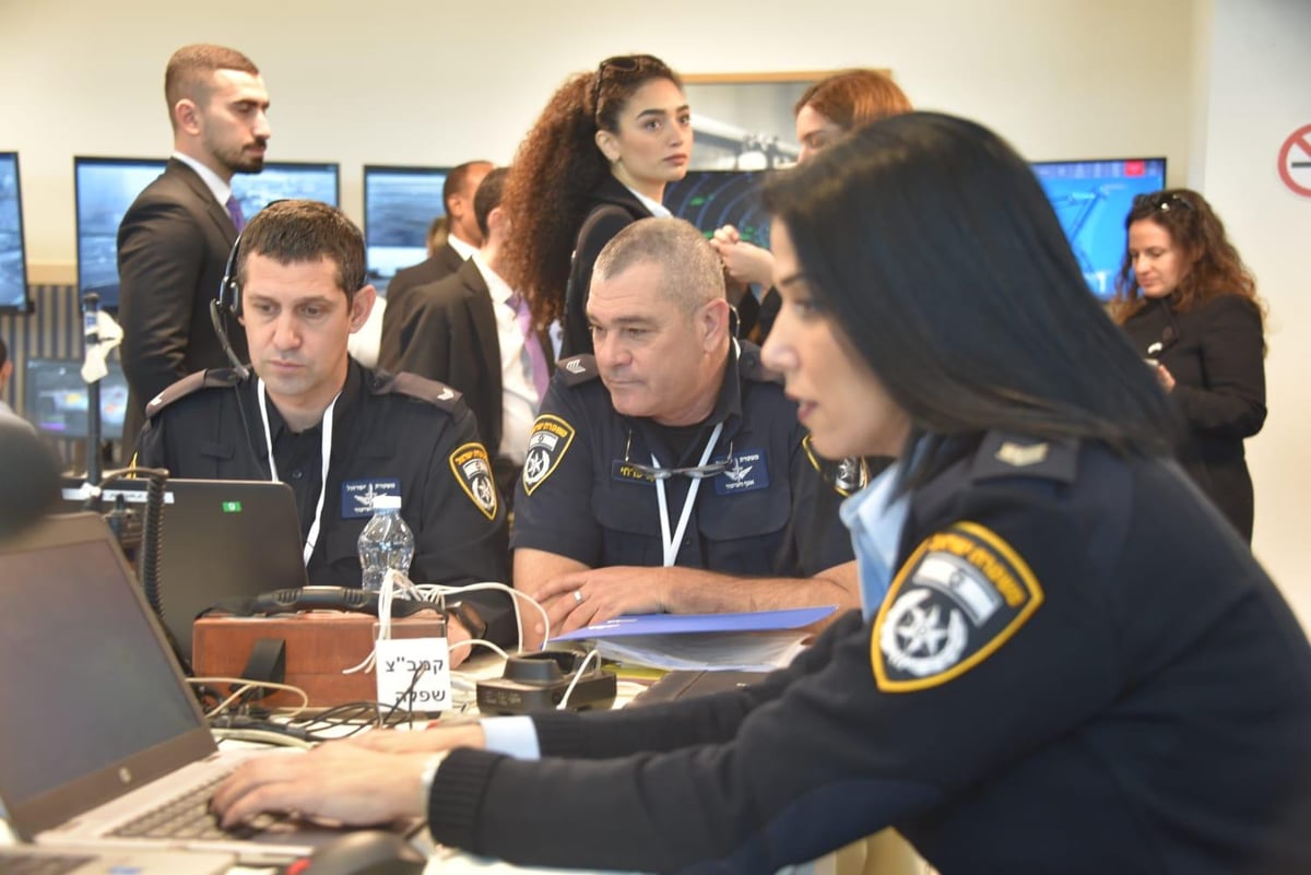 אלפי שוטרים מאבטחים במבצע 'פני עתיד'