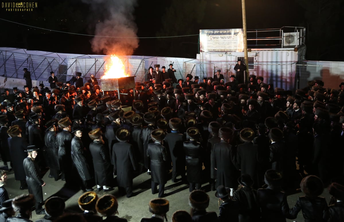 האדמו"ר מצאנז - ז'ימיגראד כבש את מירון