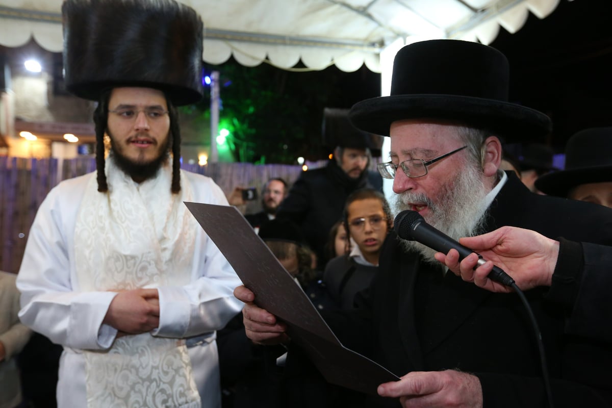 כולם התייצבו בחתונת בנו של מאיר רובינשטיין • גלריה