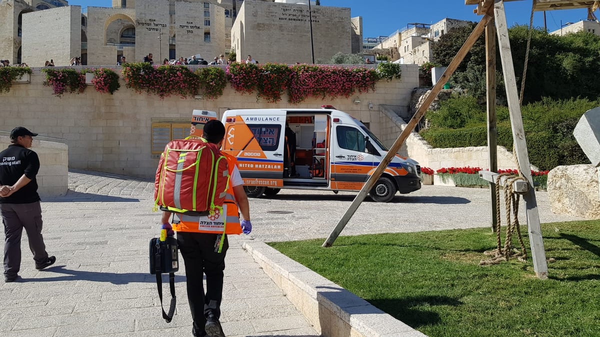 האמבולנס שנתרם לע"נ ניצולת השואה סייע לקשישים ניצולים