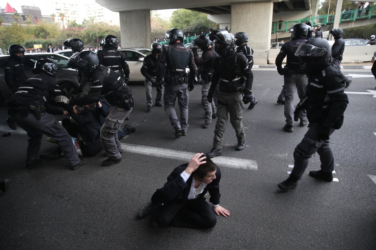 'הפלג' חסמו את בני ברק; הפגינו ב'כביש 4' על מעצר עריק