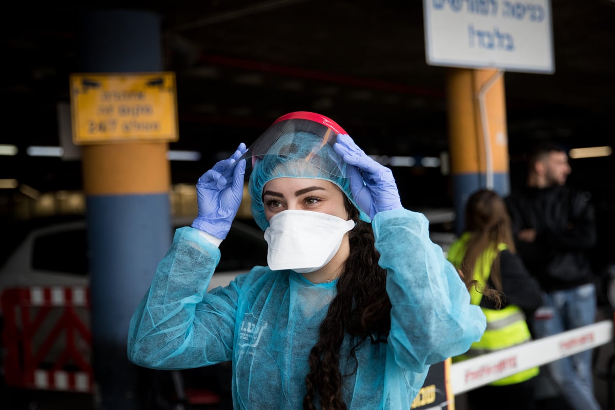 היערכות בישראל לבדיקת חולה