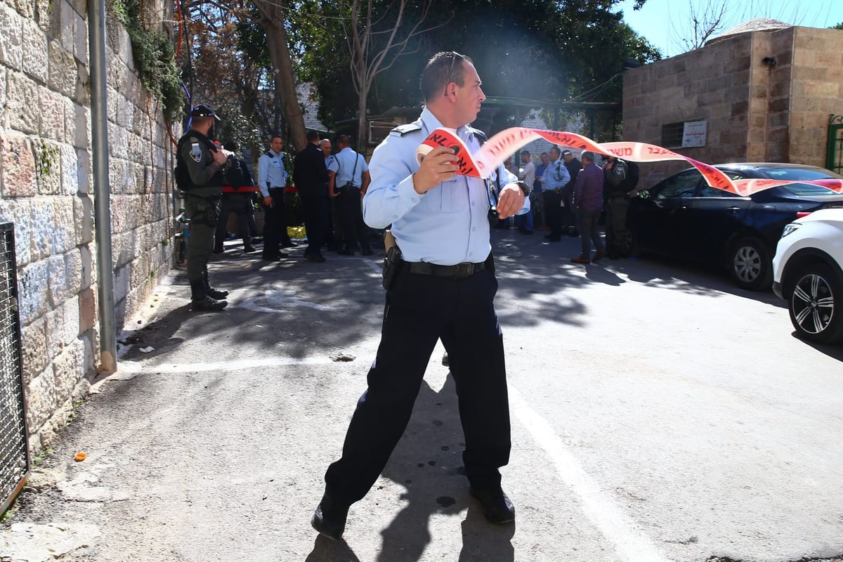 תיעוד מסכם: זירת פיגוע הירי ליד הר הבית