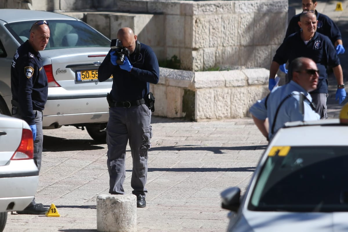 תיעוד מסכם: זירת פיגוע הירי ליד הר הבית