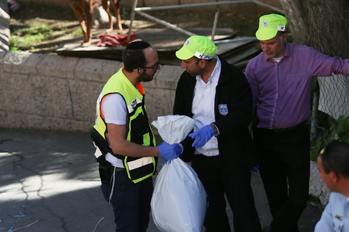 תיעוד מסכם: זירת פיגוע הירי ליד הר הבית