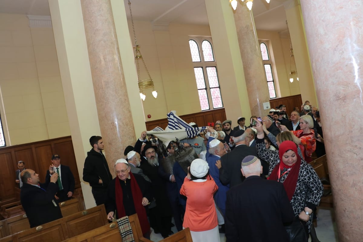 מרגש: בית הכנסת שופץ על ידי ממשלת מצרים