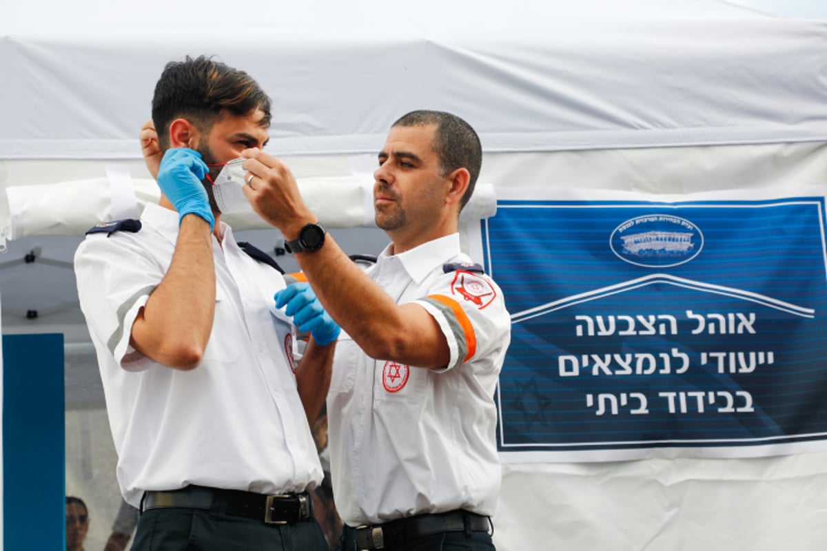 תיעוד: כאן יצביעו המבודדים בשל הקורונה