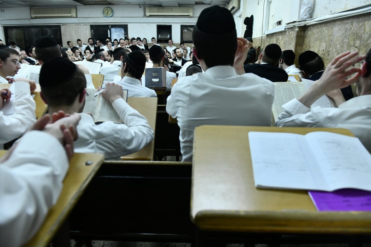 הגר"ג מסר שיעור והמריץ: "לקדש שם שמיים"