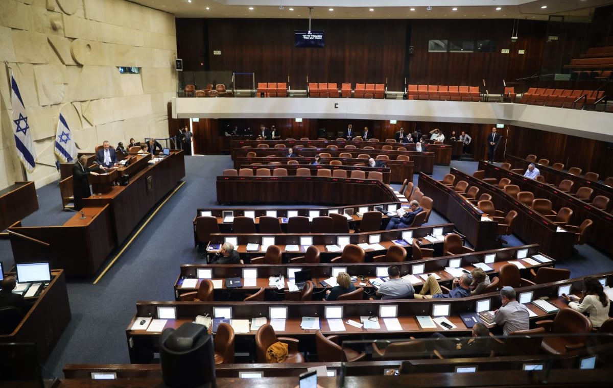 לראשונה השבעת הכנסת ללא קהל ביציע