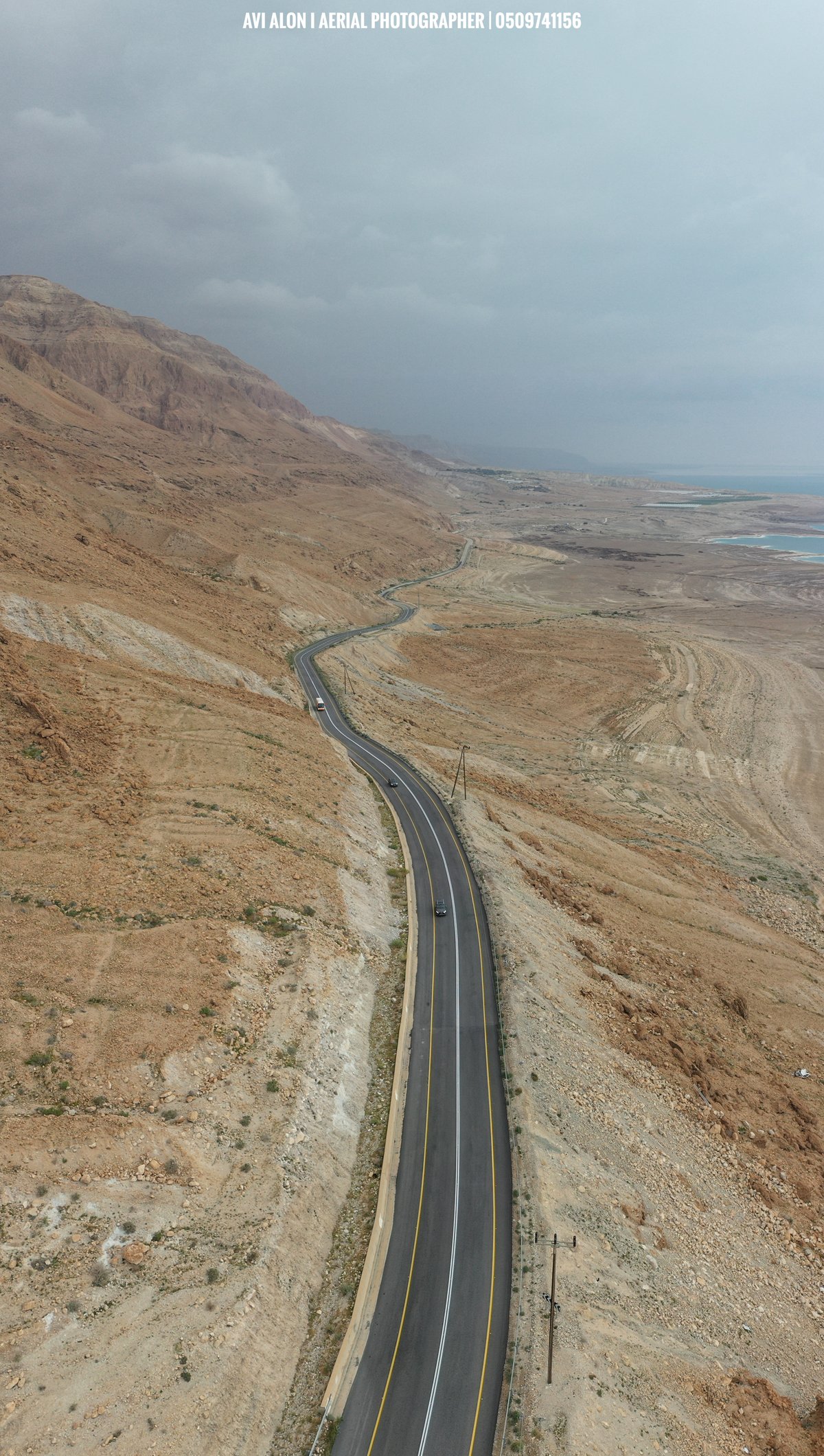 פשוט וואו: מבט על ים המלח מגובה הרחפן