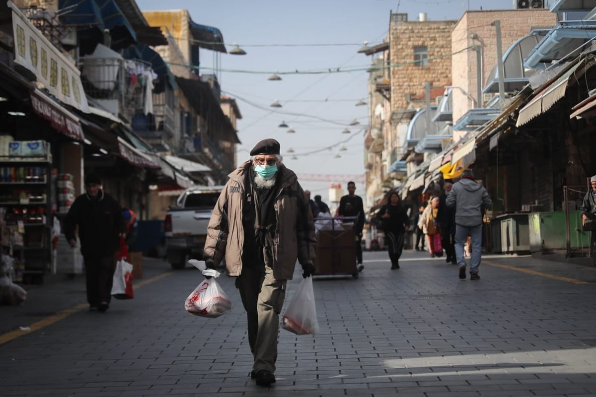 השוטרים הציבו מחסומים וסגרו את שוק מחנה יהודה