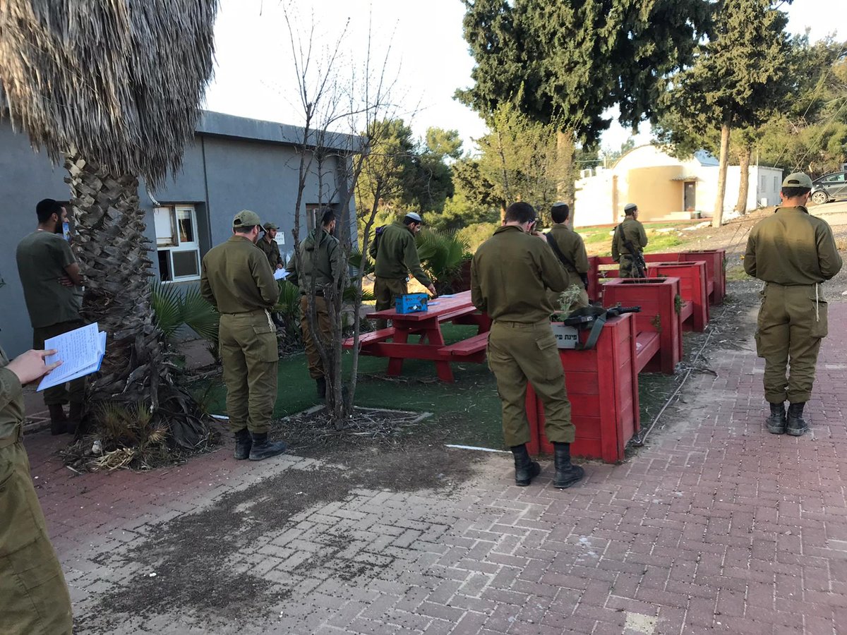 תיעוד: גם החיילים התפללו נגד הקורונה