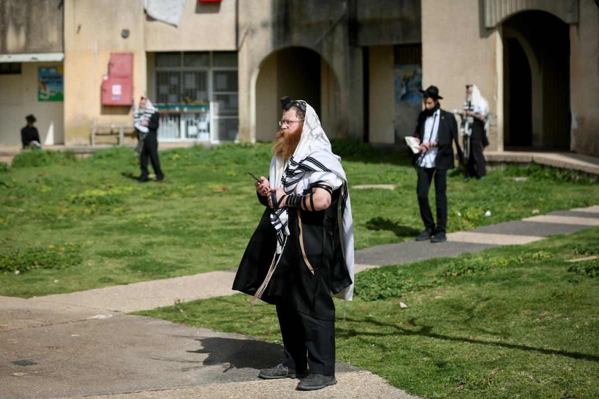 כך התפללו שחרית בציונו של רשב"י במירון ובצפת • תיעוד