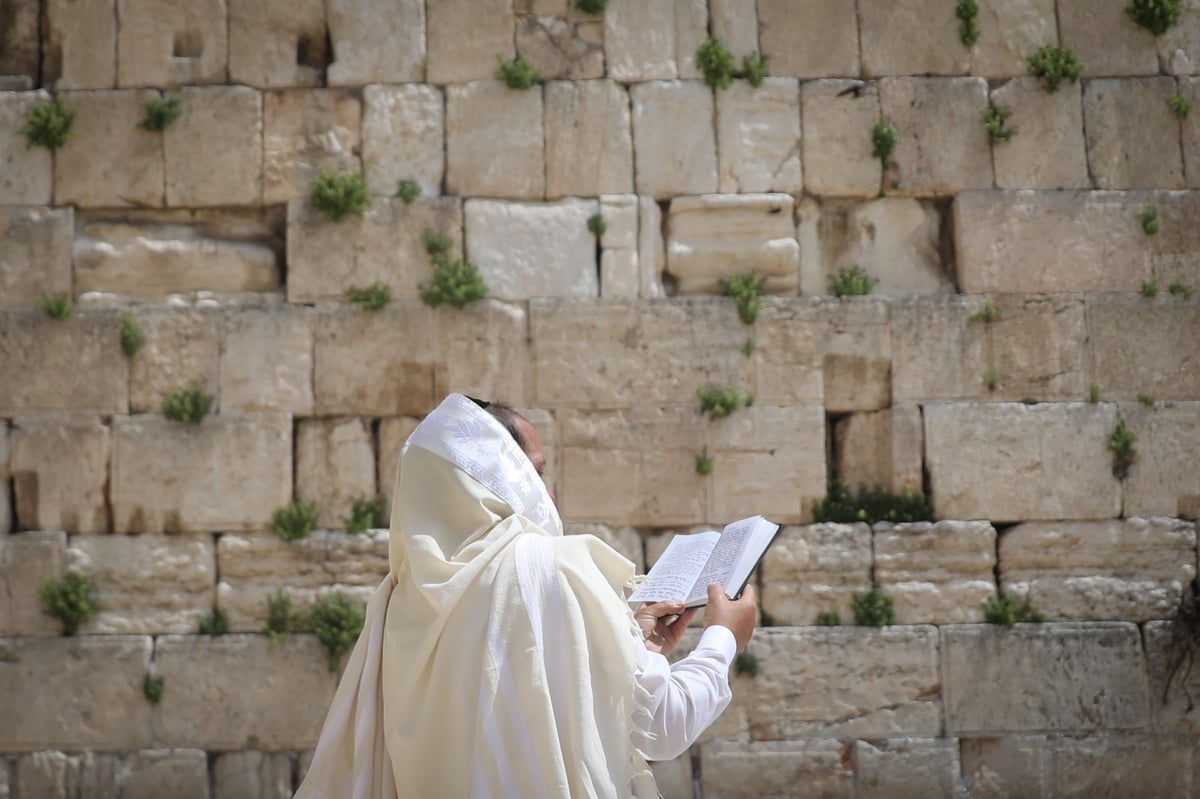 תיעוד מהכותל: מעט מתפללים, מרחוק • צפו