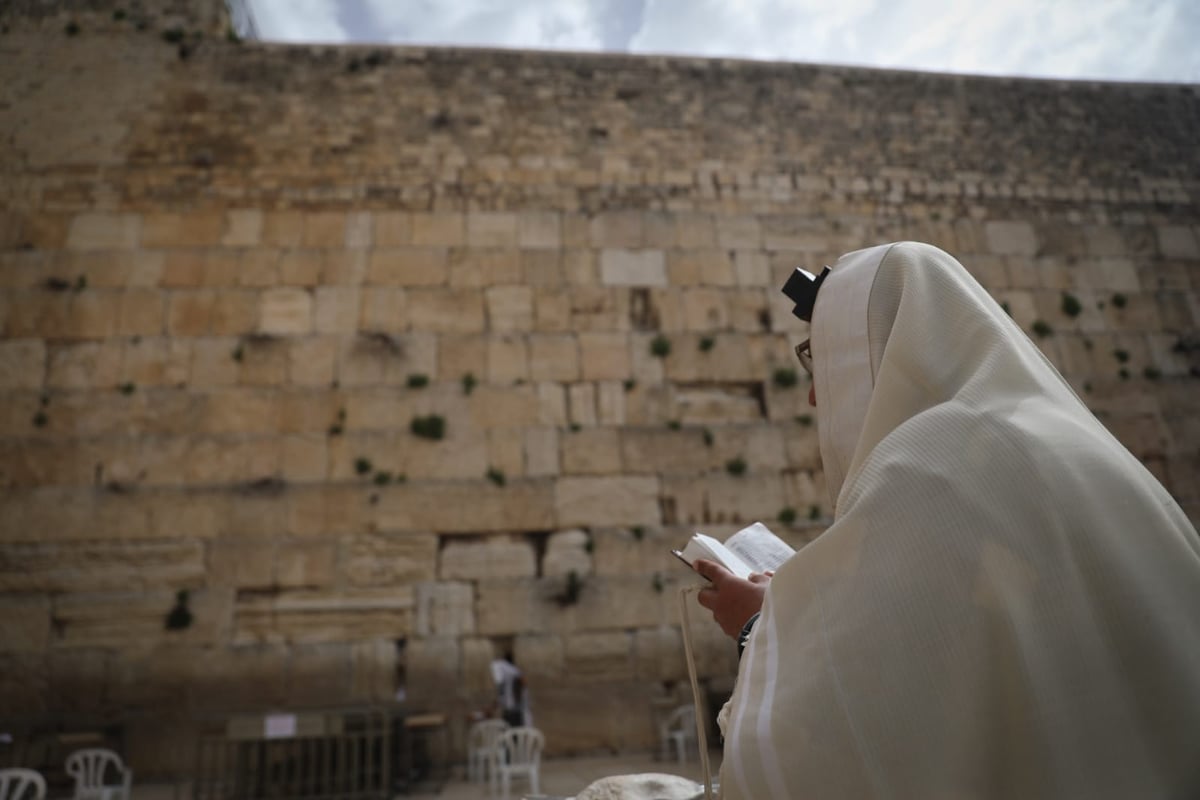 הכותל המערבי שומם מאדם: גלריה עצובה