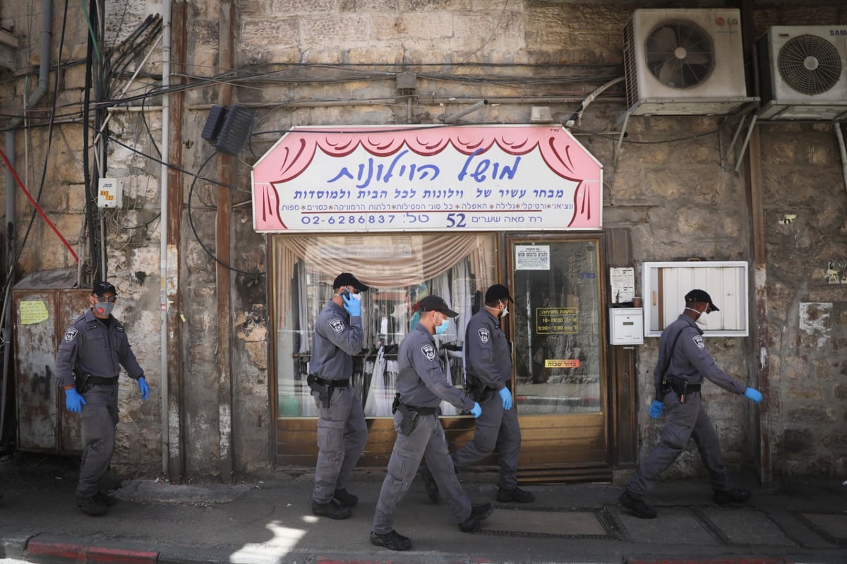 שוטרים שוב אכפו את 'צו הקורונה' והותקפו