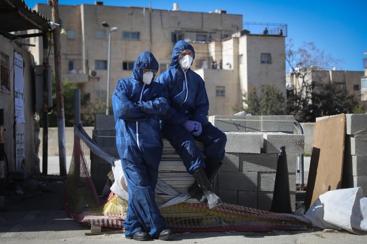 תיעוד עצוב: הלוויית חולה קורונה בישראל