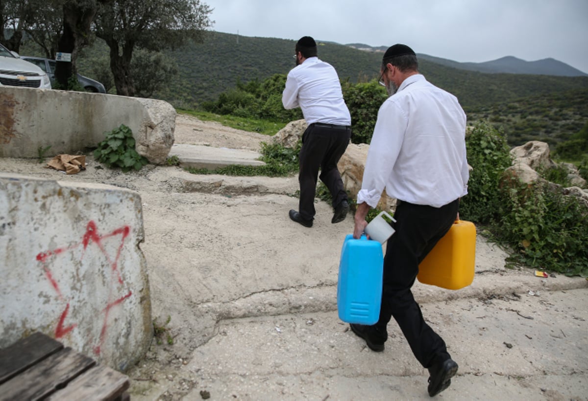 שאיבת מים שלנו ליד צפת