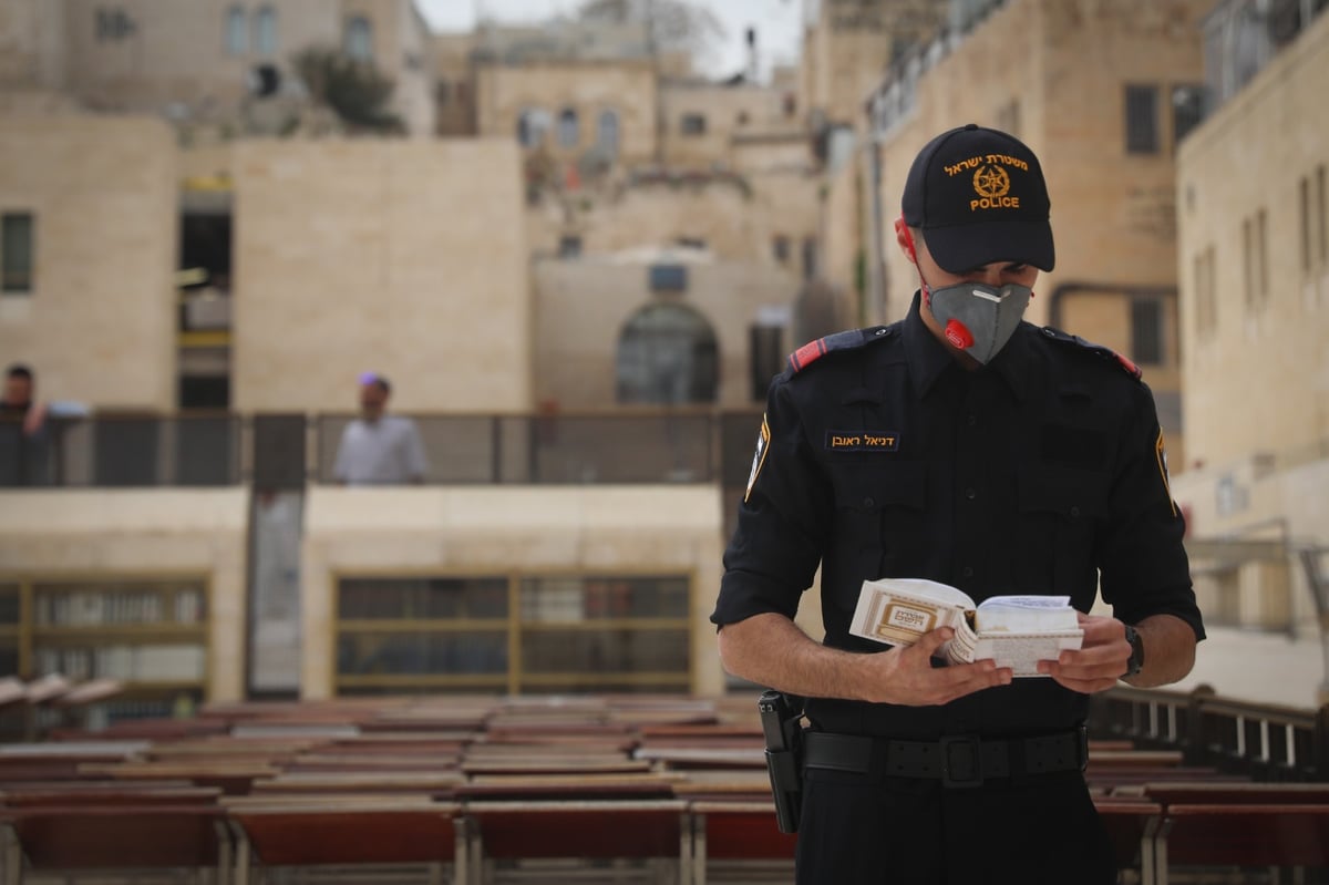 אבני הכותל המערבי עברו ניקוי וחיטוי • צפו