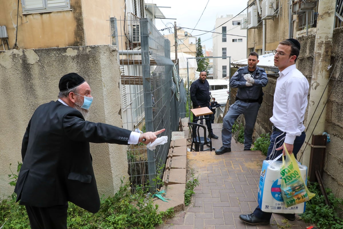 פינוי בית כנסת, בבני ברק