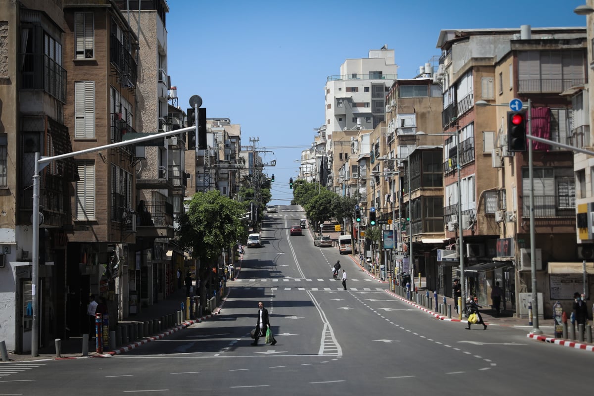 גלריה נרחבת: העיר בני ברק תחת הסגר