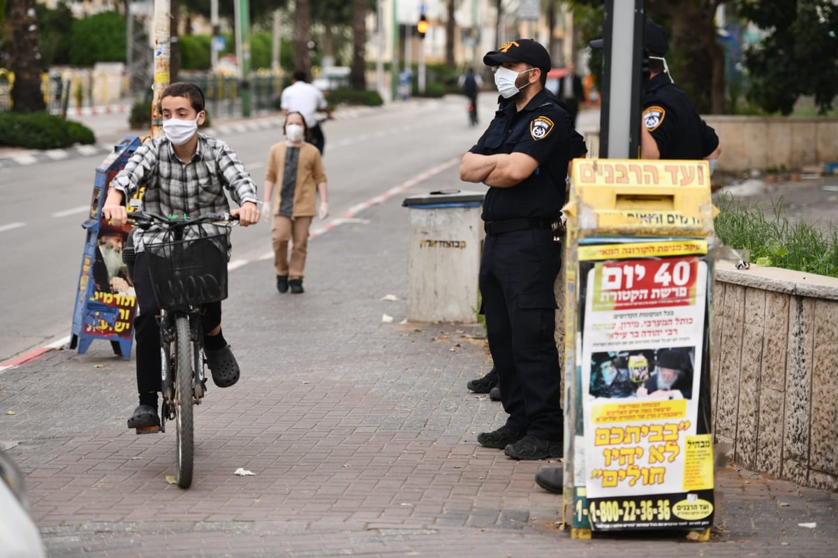 תיעוד נרחב: ההסגר בבני ברק • ביום ובלילה