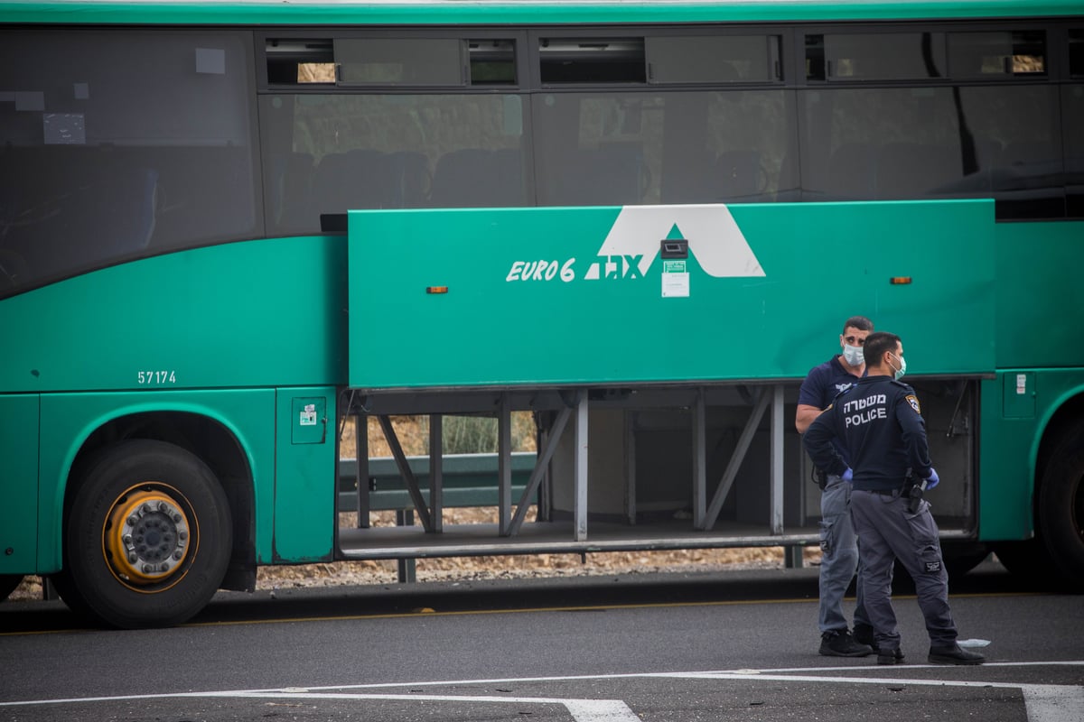 "המבצע המשטרתי" למעצר חולה קורונה באוטובוס • צפו