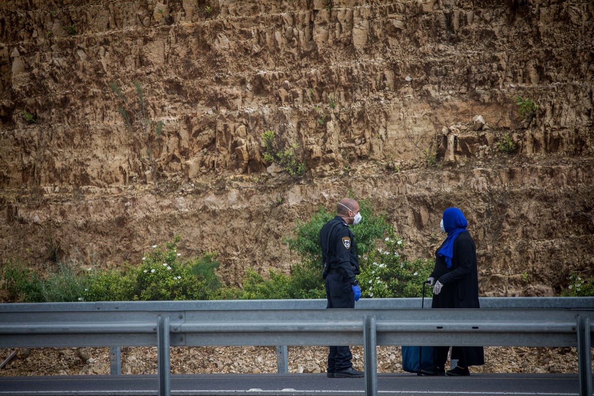 "המבצע המשטרתי" למעצר חולה קורונה באוטובוס • צפו