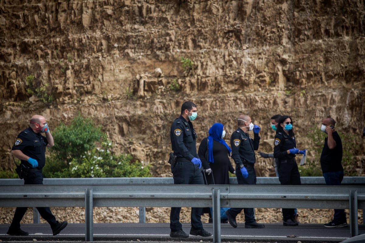 "המבצע המשטרתי" למעצר חולה קורונה באוטובוס • צפו