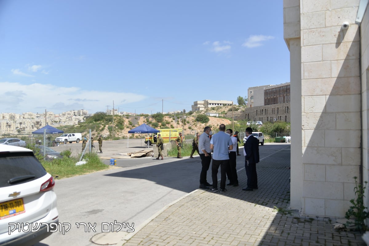 ביתר עילית: סגר, מתחם 'בדק וסע' וחלוקת סלי מזון