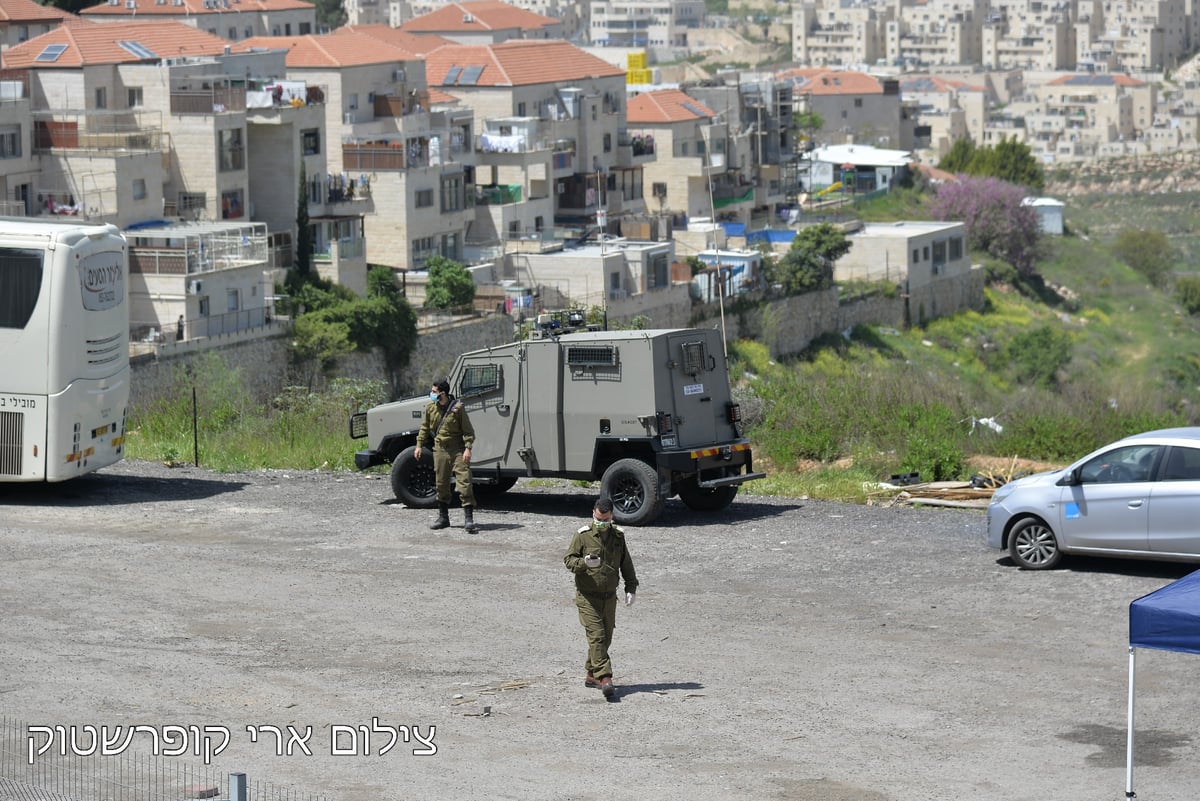 ביתר עילית: סגר, מתחם 'בדק וסע' וחלוקת סלי מזון