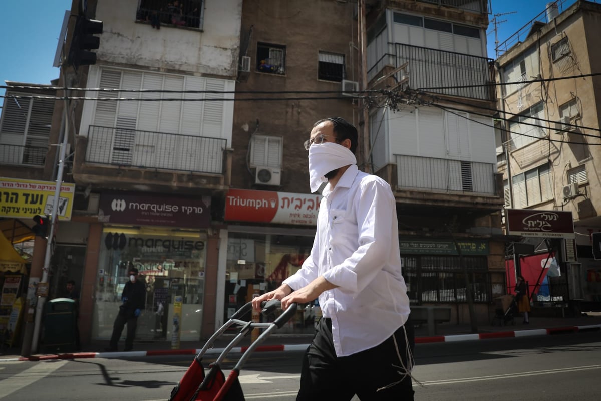 המגיפה, בעין העדשה; תמונות ה'קורונה' של חיים גולדברג