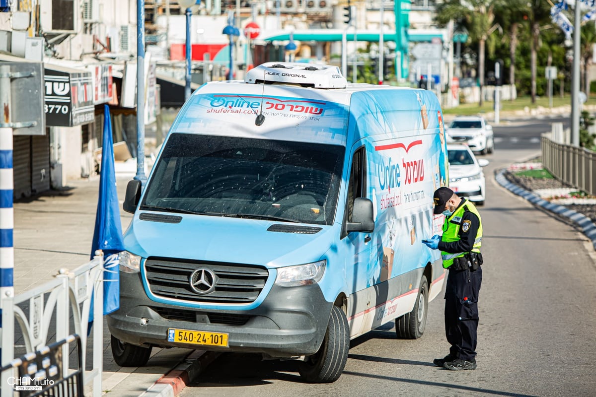 מהאוויר והיבשה: קריית מלאכי תחת הסגר • גלריה