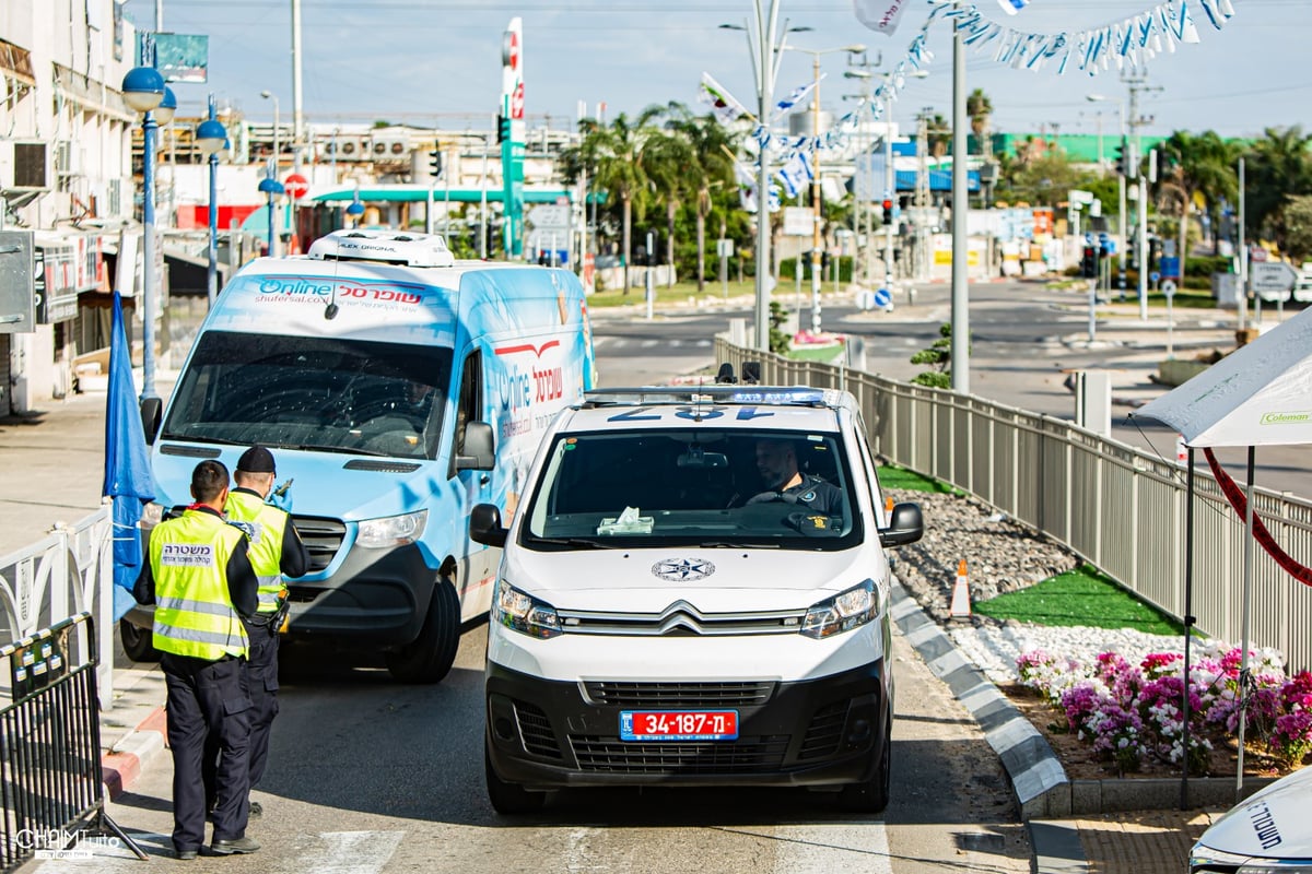 מהאוויר והיבשה: קריית מלאכי תחת הסגר • גלריה