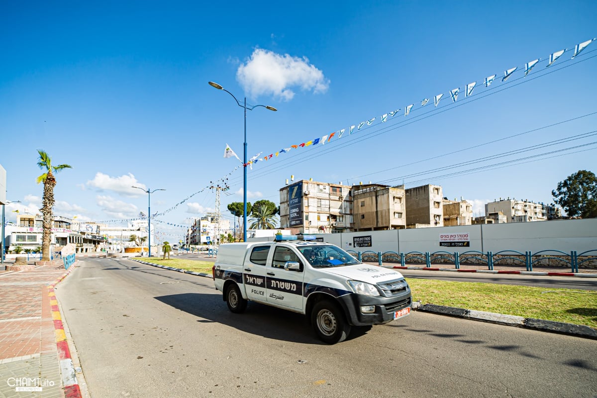 מהאוויר והיבשה: קריית מלאכי תחת הסגר • גלריה