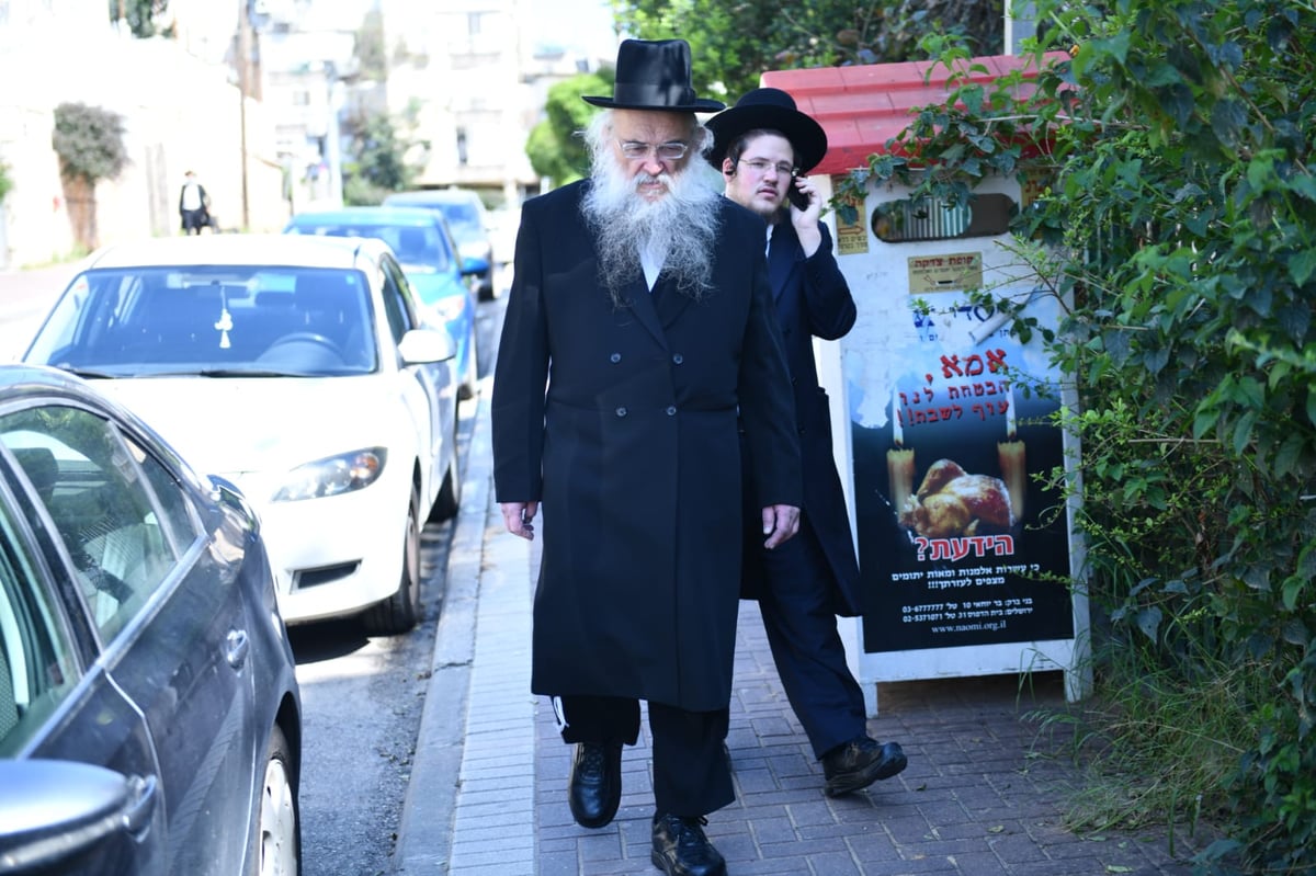 הגרי"מ רוטנברג זצ"ל לווה למנוחות • תיעוד